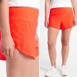 EUC Athleta Women's Bright Orange Athletic Shorts
